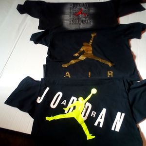 3 Nike Air Jordan Big Boy T - Shirts